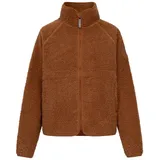 DERBE Fleecejacke Kuschelby in caramel cafè | Gr.: 38
