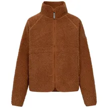 DERBE Fleecejacke Kuschelby, in caramel cafè | Gr.: 38