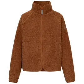 DERBE Fleecejacke Kuschelby, in caramel cafè | Gr.: 38