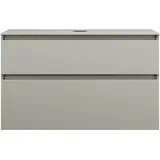Burgbad Lin20 Waschtischunterschrank 100,2 x 48,7 x 66,1 cm Basaltgrau Matt
