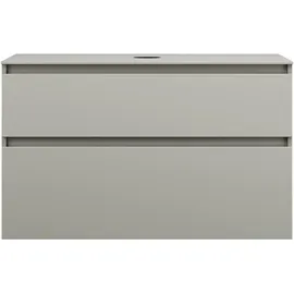Burgbad Lin20 Waschtischunterschrank 100,2 x 48,7 x 66,1 cm Basaltgrau Matt