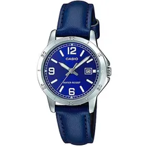 Casio Ltp-v004l-2budf 35 Mm Uhr Leather / Mineral One Size