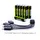 Verico LoopEnergy AAA - Wiederaufladbare USB-C Batterie AAA 1,5V 900mWh 600mAh Li-Ion, USB-C, 12er Pack AAA, 3 Stück Kabel USB-A auf 4 x USB