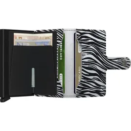 Secrid Miniwallet Zebra Unisex Geldbörse grau