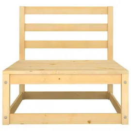 vidaXL Garten-Lounge-Set 2-tlg. grau