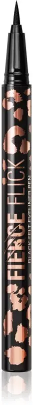 Revolution Fierce Flick präziser wasserbeständiger Liner Farbton Black 0.6 ml