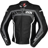 IXS RS-600 1.0 Lederjacke - Schwarz/Grau/Weiß - 295