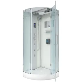AcquaVapore D37-10R2 Dusche Dampfdusche Duschtempel Duschkabine 90x90 OHNE 2K Scheiben Versiegelung