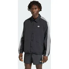 adidas 3-STREIFEN COACH JACKE - Black - XS