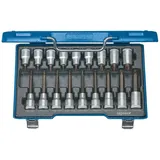 Gedore ITX 19 LKP Schraubendreher-Satz 1/2" 18-tlg.