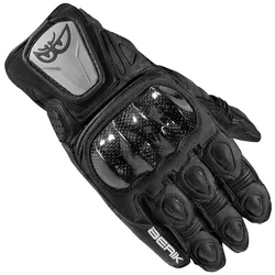 Berik Namib Motorradhandschuhe, schwarz, Größe S für Männer
