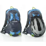 Fischer Fahrrad- Rucksack mit Helmnetz, blau