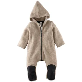 hessnatur Walkoverall Mädchen und Jungen Unisex Regular aus Reiner Bio-Merinowolle | nachhaltig und fair hergestellt (Fair Wear Foundation) - 74