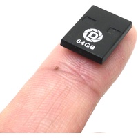 DSLRKIT 64GB USB Flash Drives Slim Thumb Mini Nano Micro Waterproof