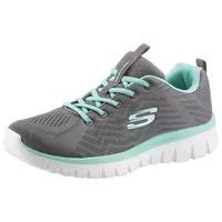 SKECHERS Graceful - Get Connected Charcoal / Green 40
