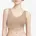 Damen Softstretch V-Ausschnitt Bralette Nude M/L