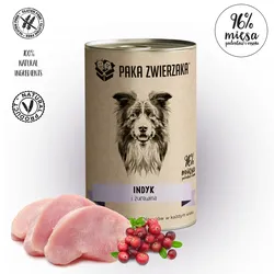Paka Zwierzaka Pute mit Preiselbeeren (400g)