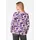 GOLDNER Kurzgröße: Langarm Viskose-Jersey Shirt mit Print in lila / gemustert | Gr.: 19