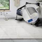 Villeroy & Boch Wollteppich Charlotte, rechteckig, Höhe: 10 mm, Läufer, Handgewebt, Wolle, Natur, Läufer, Wohnzimmer, Geometrie beige 120 cm x 170 cm x 10 mm