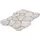 KLEINE WOLKE Badematte Brick Creme/Grau 65 x 115 cm