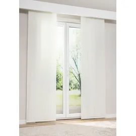 Lysel Schiebegardine Toliara in Creme, in der Größe "(BxH) 60cm x 245cm"