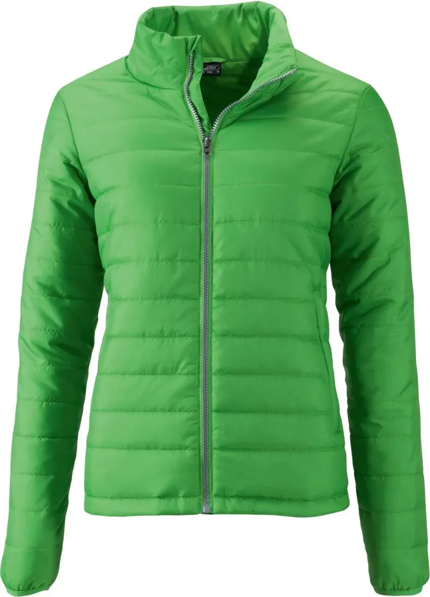 James & Nicholson Damen Steppjacke Stepp-Jacke JN1119 green S