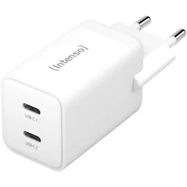 Intenso Power Adapter W40CC GaN weiß 2x USB-C 40W