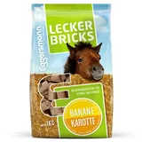 eggersmann - mein pferdefutter Lecker Bricks Banane & Karotte 1 kg