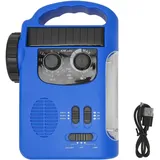 Solarbetriebenes, Handkurbelbetriebenes Am/fm/sw-überlebensradio Mit Led-taschenlampe Und Mp3-player Für Outdoor-camping