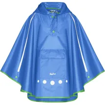 Playshoes Regenponcho Blau L