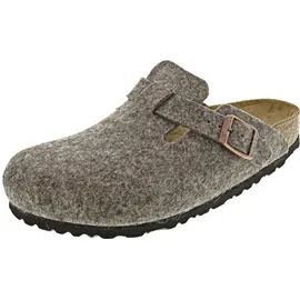Birkenstock Boston Wool Narrow Hausschuhe (Größe 39, braun)