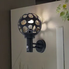 GLOBO Aussenlampe mit Bewegungsmelder (nicht inklusive) 32,7 cm anthrazit