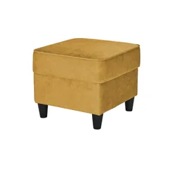 Hocker  Kivana ¦ gelb ¦ Maße (cm): B: 52 H: 45 T: 52