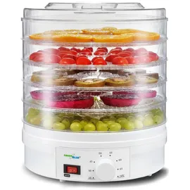 GreenBlue Dörrautomat GB190 250 W (35 bis 70 °C] 5 abnehmbare Ebenen - weiß