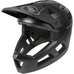 SingleTrack Full Face Helm,Schwarz,S-M,Leichter - Schutz für die Trails