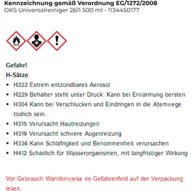OKS Universalreiniger 500 ml