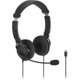 Kensington Classic EQ USB-C Headset mit Mikrofon und Lautstärkeregler