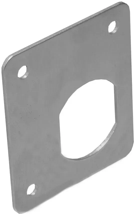 Format Fixierplatte für Rotor Schloss MH, 35x40x1mm, vernickelt