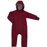 Disana - Kid's Zipp-Overall - Overall Gr 74/80 rot