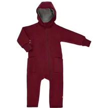 Disana - Kid's Zipp-Overall - Overall Gr 74/80 rot