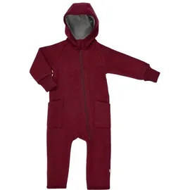 Disana - Kid's Zipp-Overall - Overall Gr 74/80 rot
