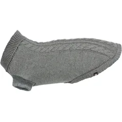 TRIXIE Kenton Hundepullover XS 27 cm grau