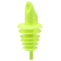 Billy Universal-Ausgießer, Flaschenausgießer aus Kunststoff für das genaue Dosieren von Spirituosen, Farbe: neon-gelb