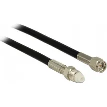 DeLock 12451 10 m SMA FME Schwarz