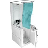 AcquaVapore Senioren Dusche Sitzbadewanne Sitzwanne Badewanne mit Tür S10D-TH