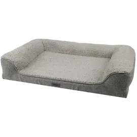 Nobby Hundesofa Calbu 120 x 80 cm grau