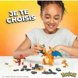 Mattel MEGA Pokémon Glumanda Evolution Set