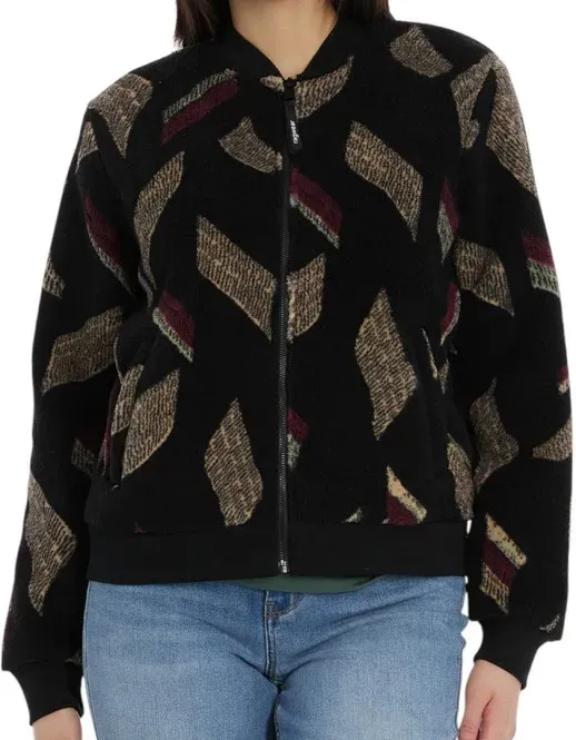 RAGWEAR CAIRRO PRINT Zip Fleece 2026 black - S