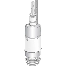 Sanit Ablaufarmatur inkl. Nieder/Füllventilhalter 01.950.00..0000