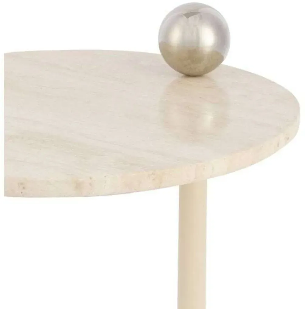 Zubehör AYTM, Beige, für Wohnzimmer, Stein - 60
